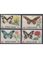 BIAFRA 1968 Butterflies and Flowers 4v us