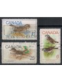CANADA 1969 Fauna, uccelli 3v us