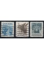 CANADA 1953 Wildlife Conservation 3v us