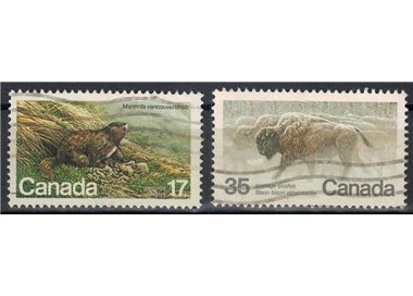 CANADA 1981 Endangered Species 2v us