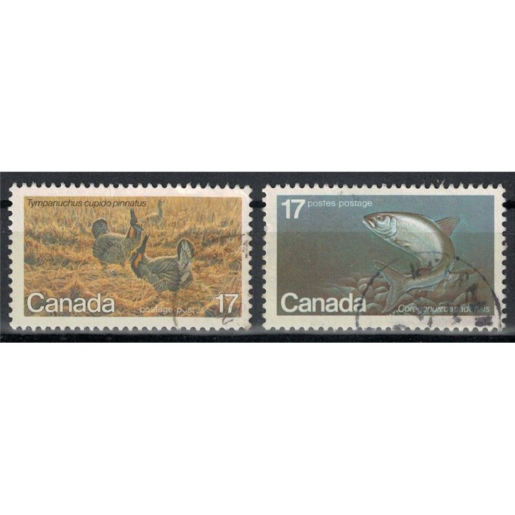 CANADA 1980 Endangered Species 2v us