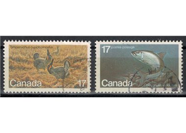 CANADA 1980 Specie in via di estinzione 2v us