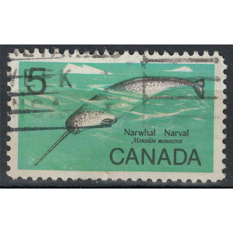CANADA 1968 Salvaguardia della natura (Monodon monoceros) us
