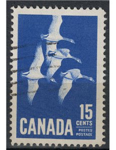 CANADA 1963 Ordinary Series, US Birds