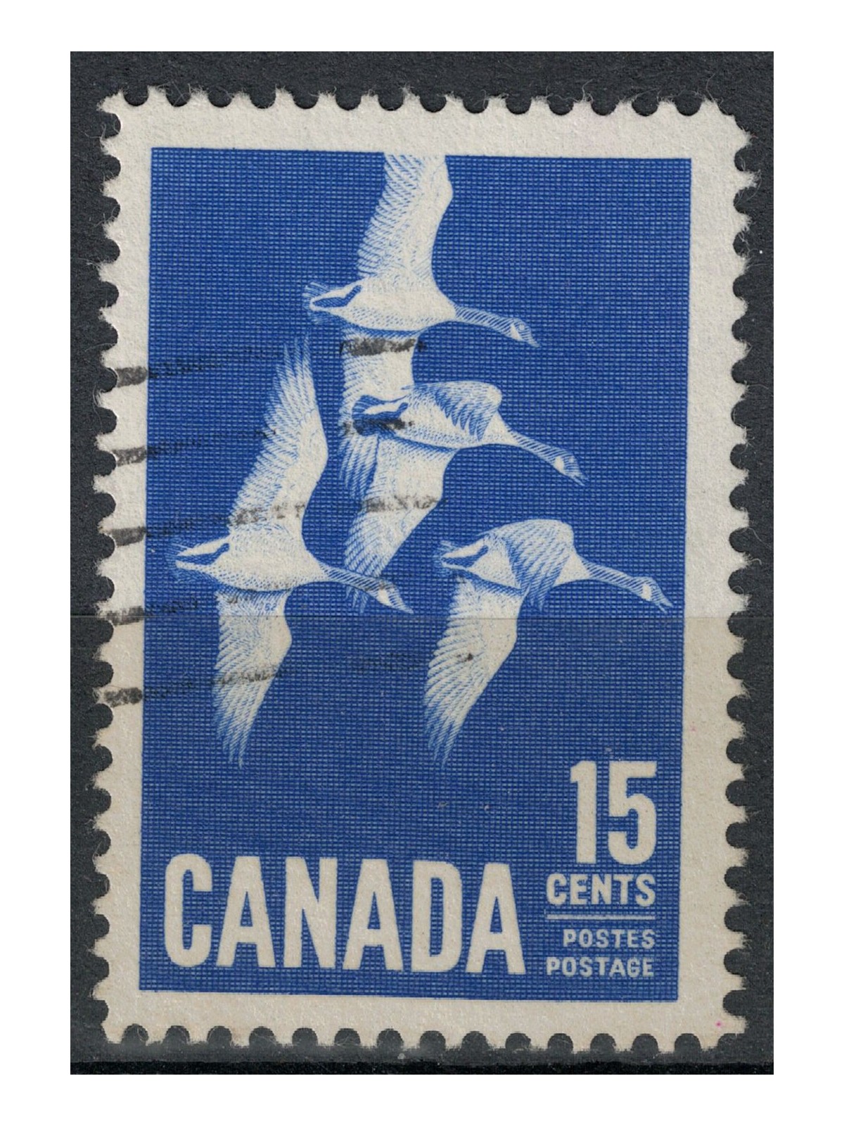 CANADA 1963 Serie ordinaria, uccelli us