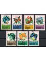 GRENADA GRENADINES 1975 Butterflies 7v us
