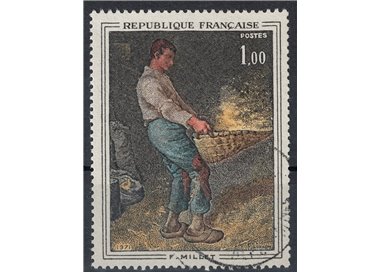 FRANCE 1971 Art (Millet, The Winnower) us