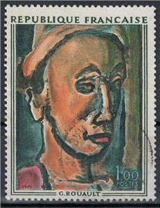 FRANCE 1971 Art (Roault, The Visionary) us