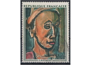 FRANCIA 1971 Arte (Roault, Il visionario) us