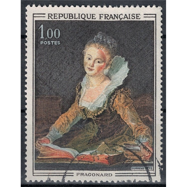 FRANCE 1972 Art (Fragonard, Studio) us