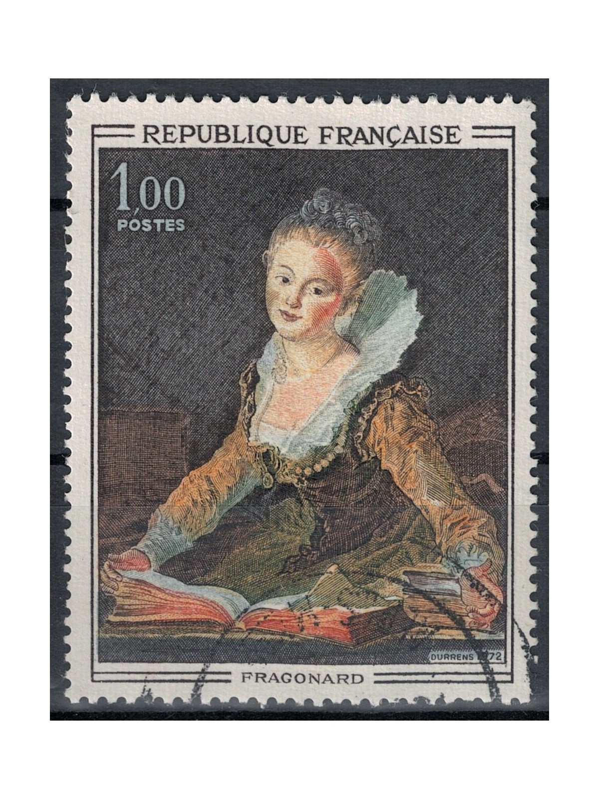 FRANCIA 1972 Arte (Fragonard, Studio) us