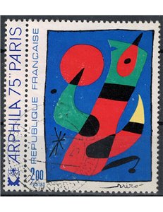 FRANCE 1974 Art (Joan Mirò) us