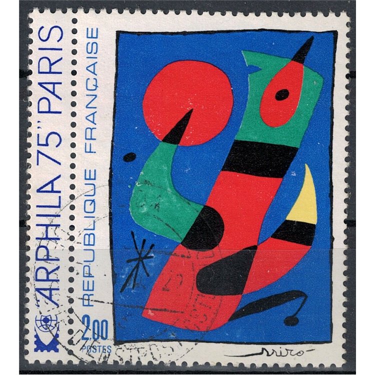 FRANCE 1974 Art (Joan Mirò) us