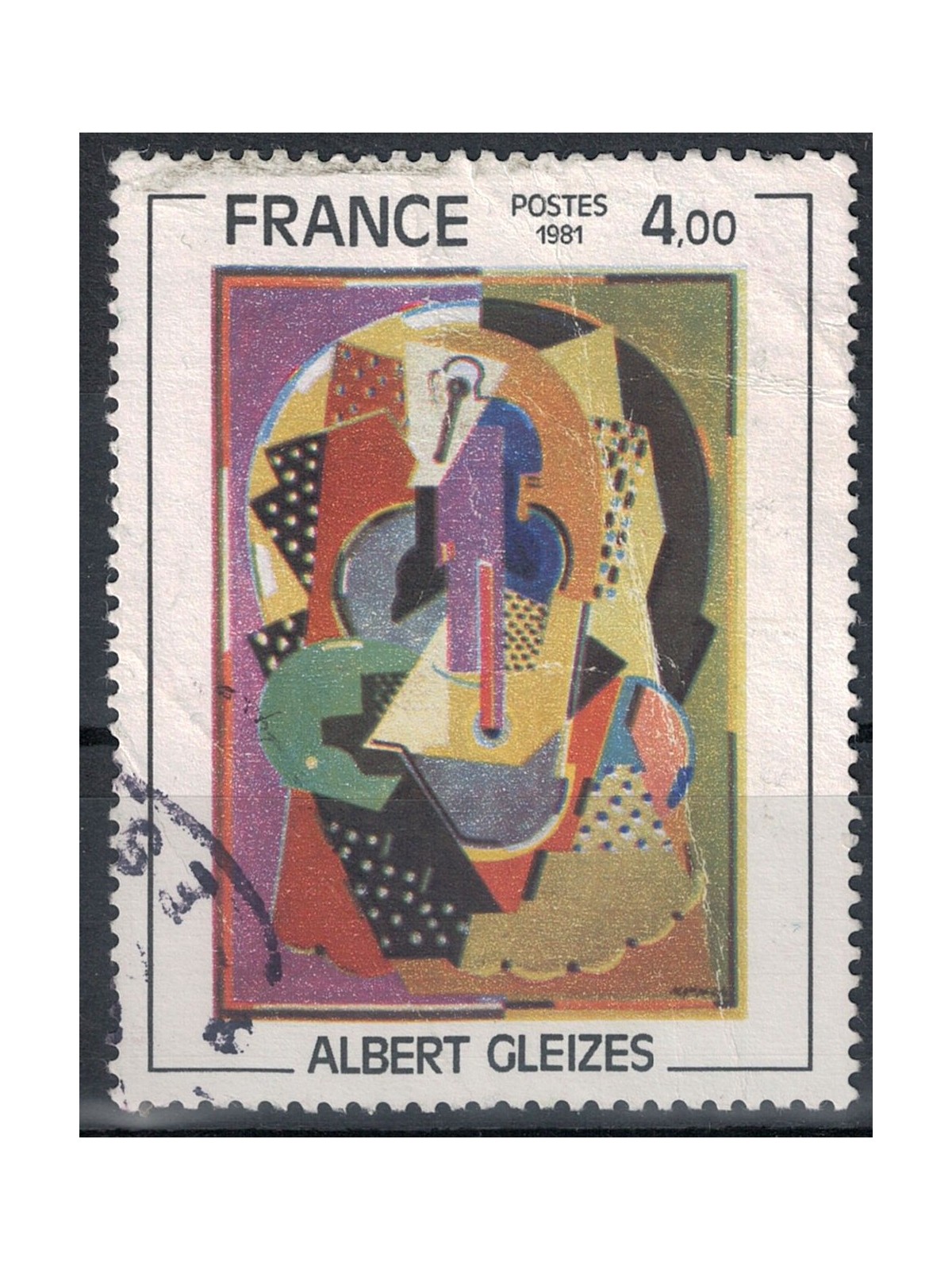 FRANCE 1981 Art (Albert Gleizes, Composition) us