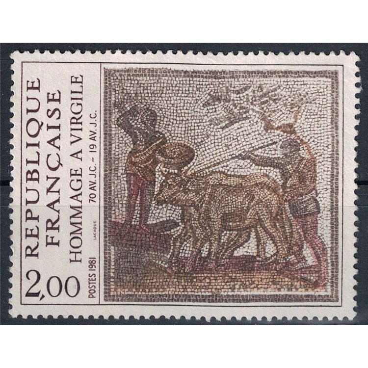 FRANCE 1981 Art (Homage to Virgil, The Georgics) us