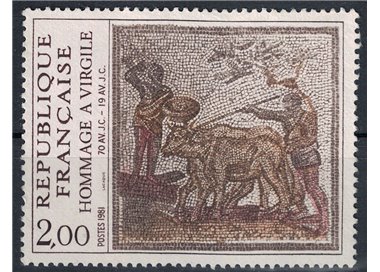 FRANCE 1981 Art (Homage to Virgil, The Georgics) us