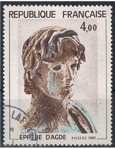FRANCIA 1982 Arte (L'Elfebo di Adge) us
