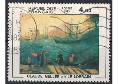 FRANCE 1982 Art (Claude Gellee, Le Lorrain) us