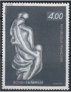 FRANCE 1982 Art (Boyan, The Family) us