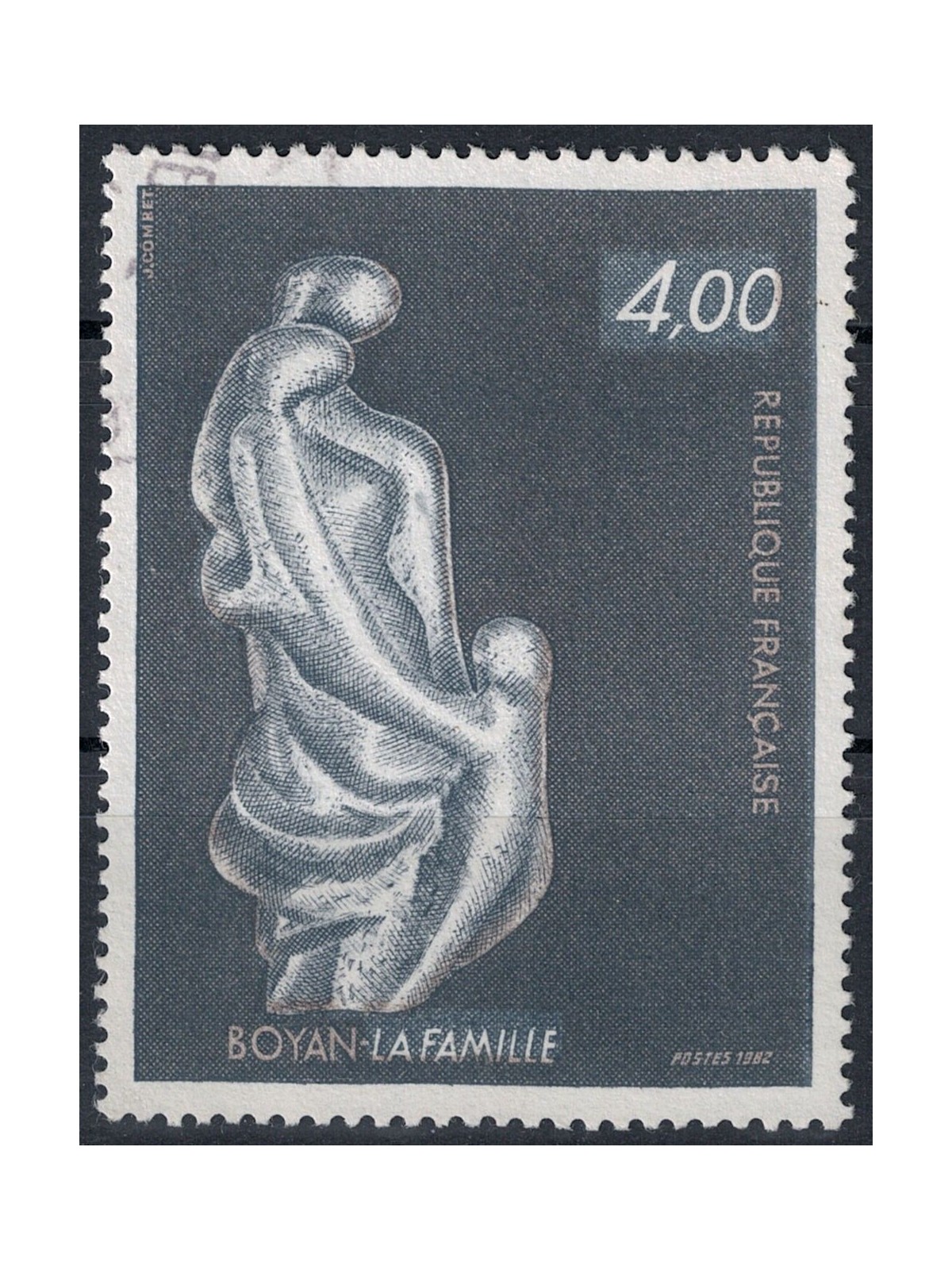 FRANCE 1982 Art (Boyan, The Family) us