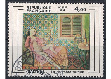 FRANCE 1982 Art (Balthus, The Turkish Chamber) us