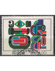 FRANCIA 1983 Arte (Dewasne, Aurora-set) us