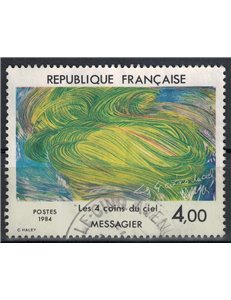 FRANCIA 1984 Arte (Messagier, I quattro angoli del cielo) us