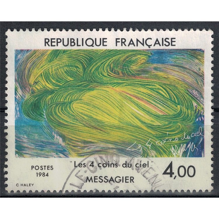 FRANCE 1984 Art (Messagier, The Four Corners of Heaven) us