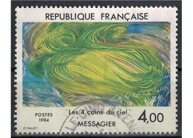 FRANCE 1984 Art (Messagier, The Four Corners of Heaven) us