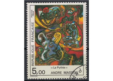 FRANCE 1984 Art (Andre Masson, The Pythia) us