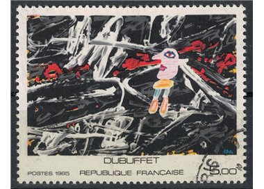 FRANCE 1985 Art (Jean Dubuffet) us