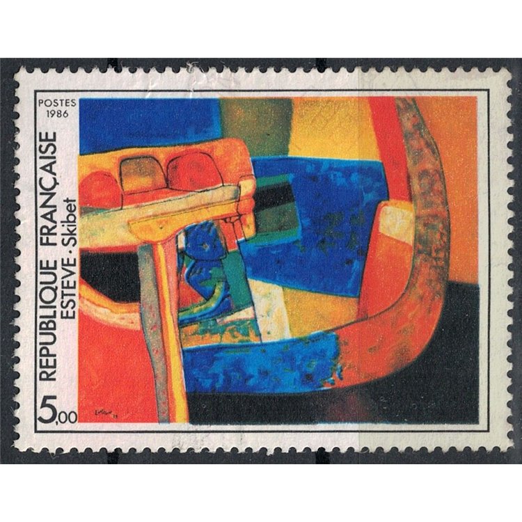 FRANCIA 1986 Arte (Estève, Skibet) us