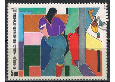 FRANCIA 1986 Arte (Alberto Magnelli, Virginia) us