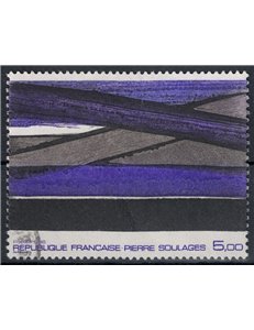 FRANCE 1986 Art (Francaise Pierre Soulages) us