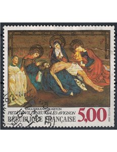 FRANCIA 1988 Arte (Enguerrand Quarton, Pietà) us