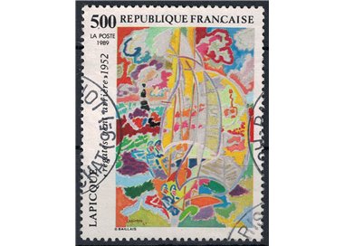 FRANCIA 1989 Arte (Lapicque, Regate) us