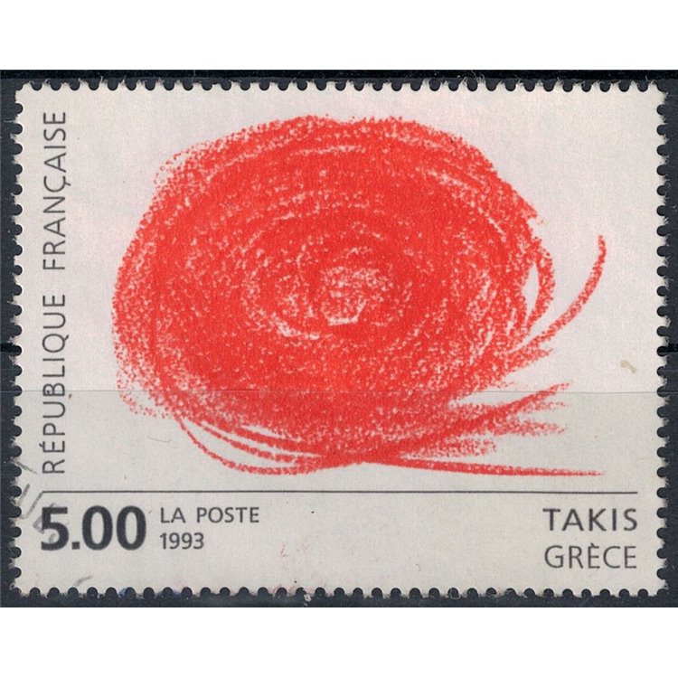 FRANCE 1993 Art (Takis, Abstract work) us