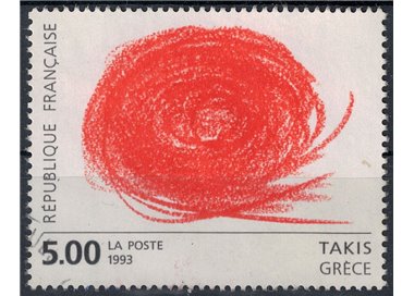 FRANCE 1993 Art (Takis, Abstract work) us