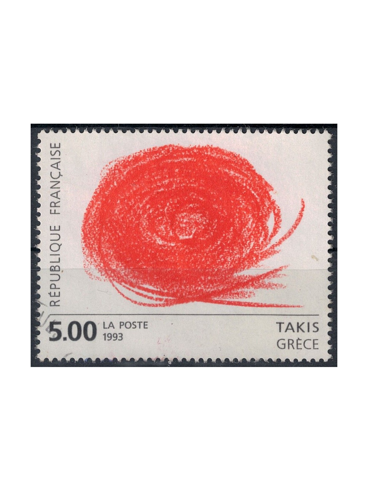 FRANCE 1993 Art (Takis, Abstract work) us
