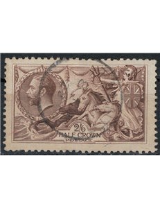GREAT BRITAIN 1913 Allegories (Bradbury) 2/6 brown us