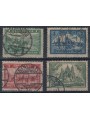 GERMANIA REICH 1924-27 Vedute diverse 4v us