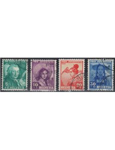 SVIZZERA 1938 Pro Juventute 4v us