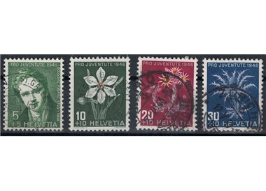 SVIZZERA 1946 Pro Juventute 4v us