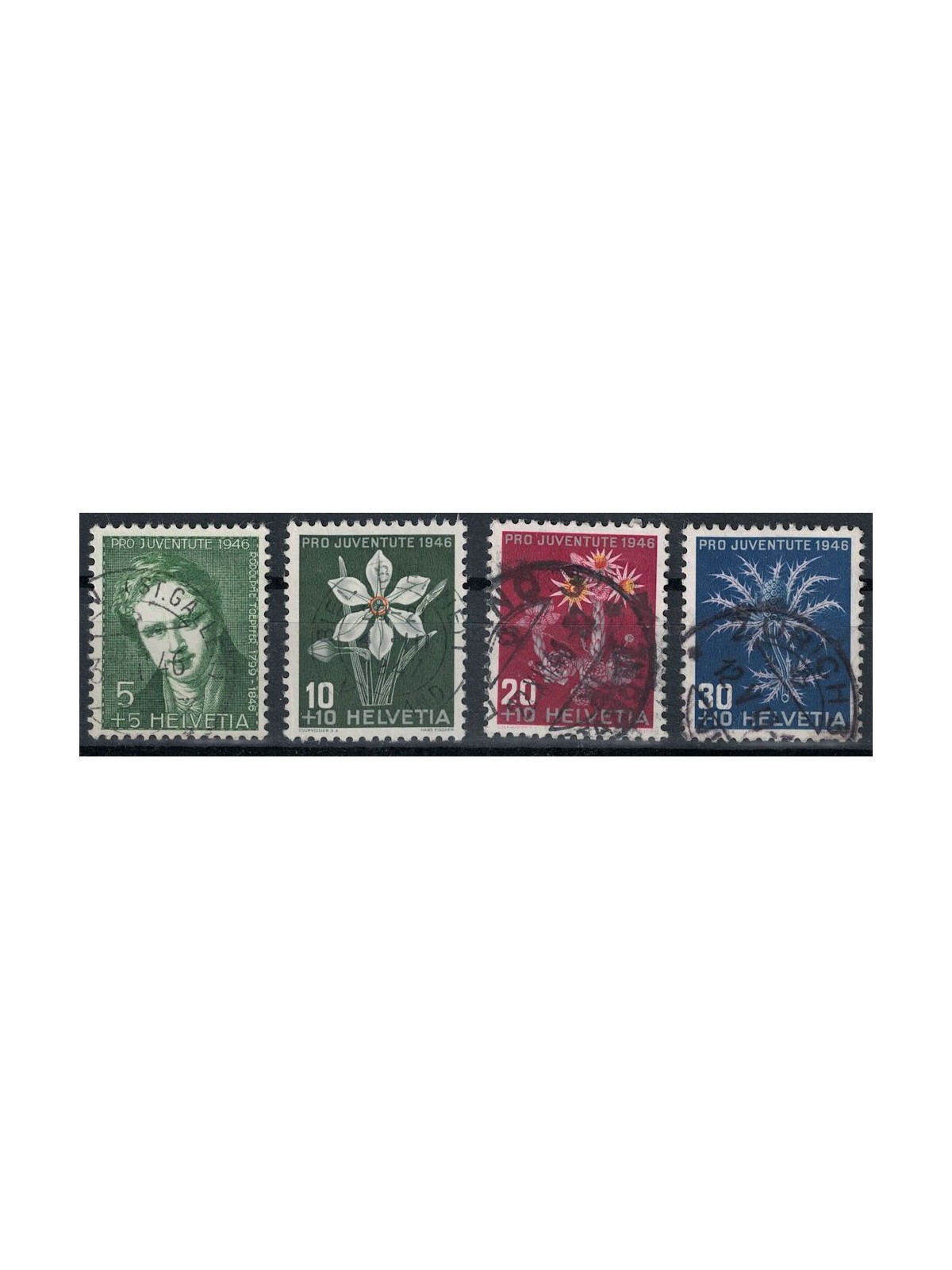 SWITZERLAND 1946 Pro Juventute 4v us