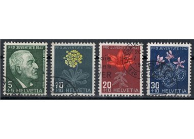 SVIZZERA 1947 Pro Juventute 4v us