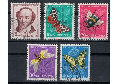 SWITZERLAND 1954 Pro Juventute 5v us