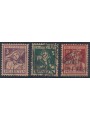 SWITZERLAND 1916 Pro Juventute 3v used