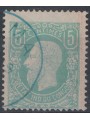 BELGIAN CONGO 1886 Leopold II 5c green us