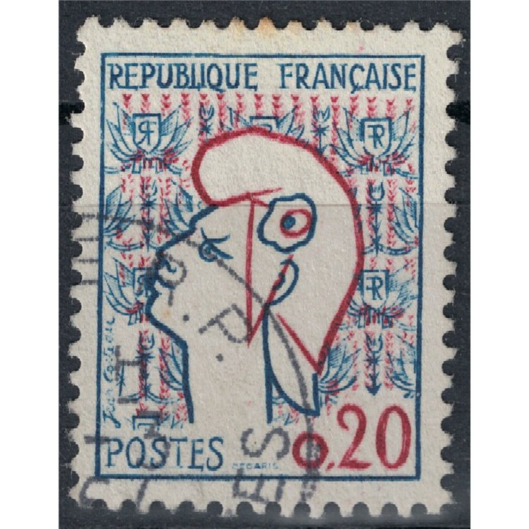 FRANCE 1961 Marianne by Cocteau us