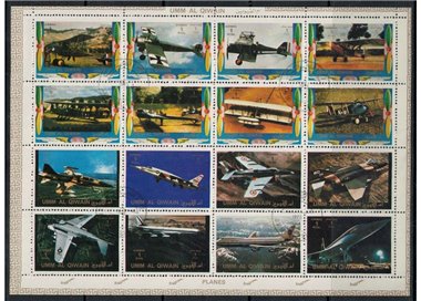 UMM AL QIWAIN 1973 16v us aircraft